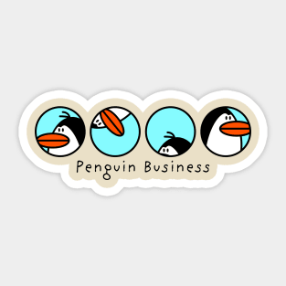 Penguin Business Sticker